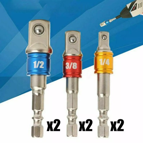 Socket bits adapter - 6x,