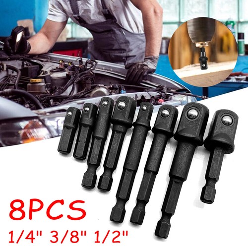 Set socket bit adapter - 8x/set,