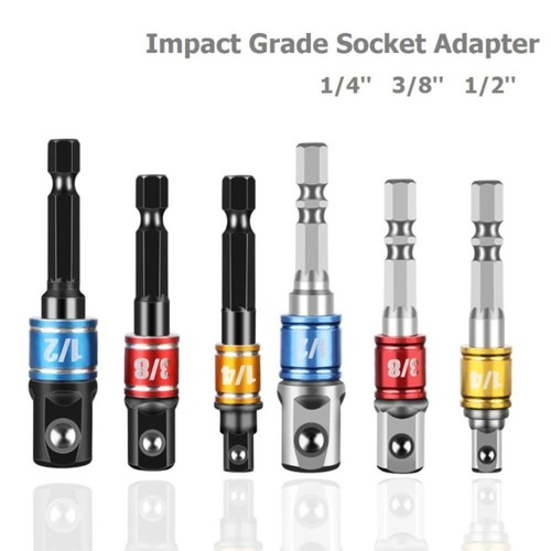 Drill socket bits adapter set - socket,