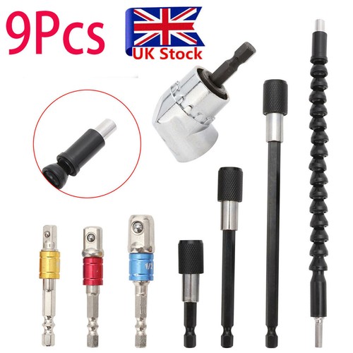 Impact drill bit socket - bit,