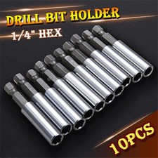 10PCS Bit Holder Set 1/4" Hex