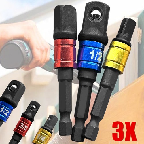 3pcs socket bits - adapter, set