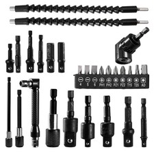 28 PCS SOCKET BIT ADAPTER HEX