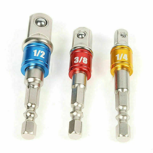Socket bits adapter set - adapter, hex