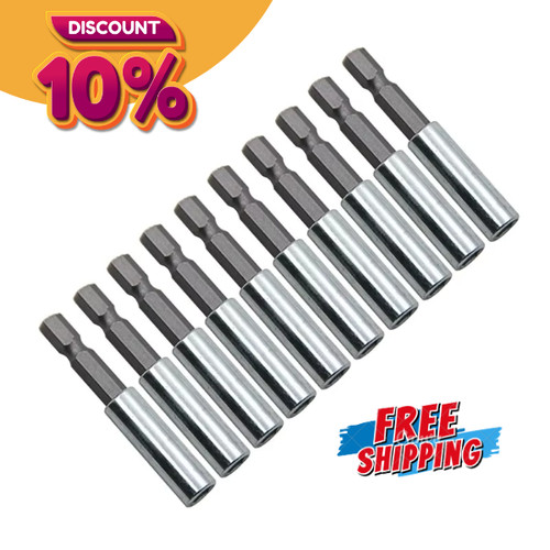10x magnetic bit - holder, set