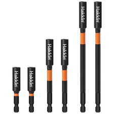 6Pcs Magnetic Bit Holder 1/4