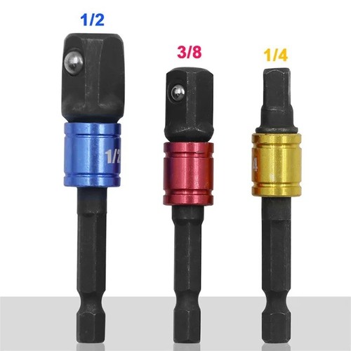 3pcs drill socket adapter - socket, set