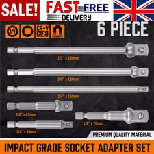6Pcs Socket Bit Adapter Set