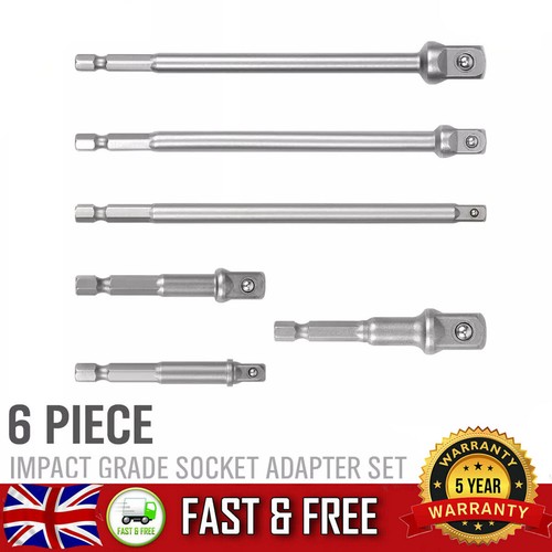 6pc 1 2 hex - 1/4", 1/2"