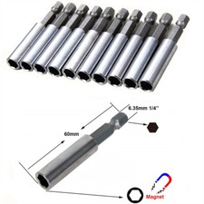 10PCS Bit Holder Set 1/4" Hex