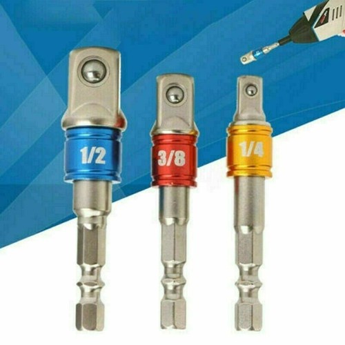 3pcs impact drill - 3pcs, socket